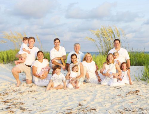 The Laborde Family on Pensacola Beach