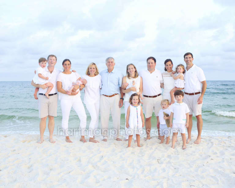The Laborde Family on Pensacola Beach - Hartman Photos